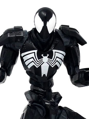 Marvel Mecha Spider-Man (Symbiote Suit) Action Figure Gallery Image 2