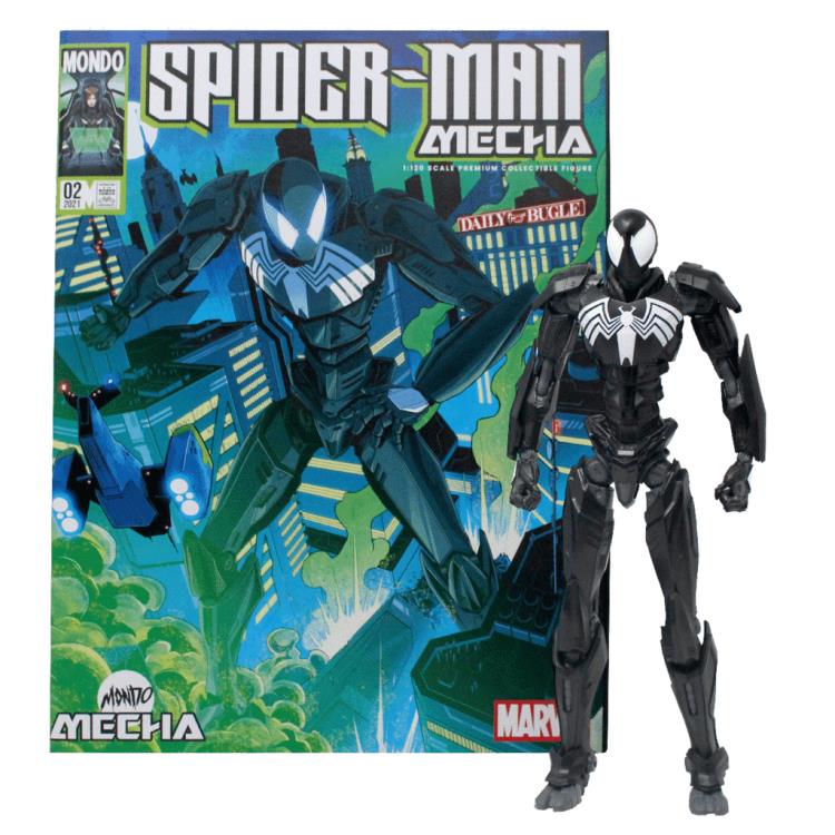 Marvel Mecha Spider-Man (Symbiote Suit) Action Figure Gallery Image 17