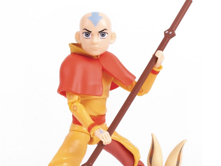 Avatar: The Last Airbender BST AXN Aang Action Figure Gallery Image 1