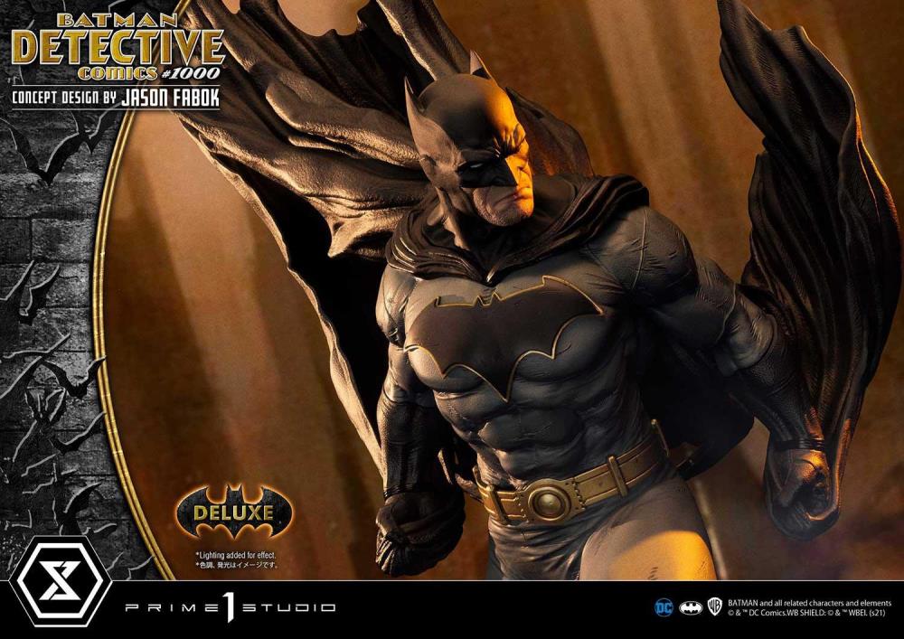 DC Comics Museum Masterline Batman Detective Comics #1000 Limited Edition Deluxe 1/3 Scale Statue (With Bonus) Gallery Image 34