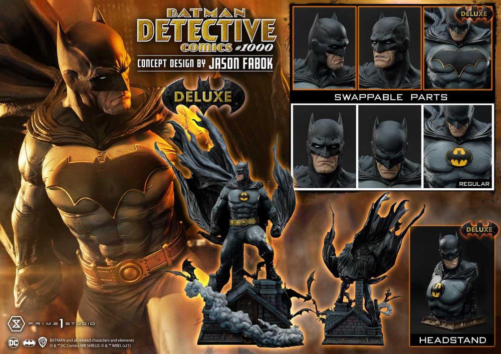 DC Comics Museum Masterline Batman Detective Comics #1000 Limited Edition Deluxe 1/3 Scale Statue (With Bonus) Gallery Image 55