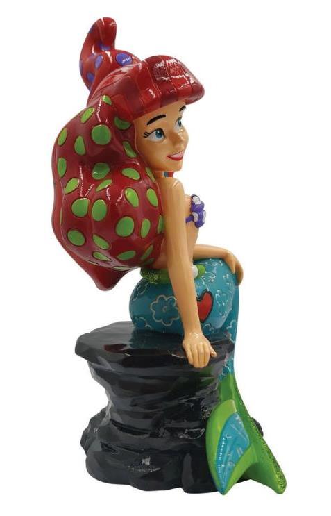 The Little Mermaid Disney By Britto Ariel on Rock Figurine Gallery Image 5