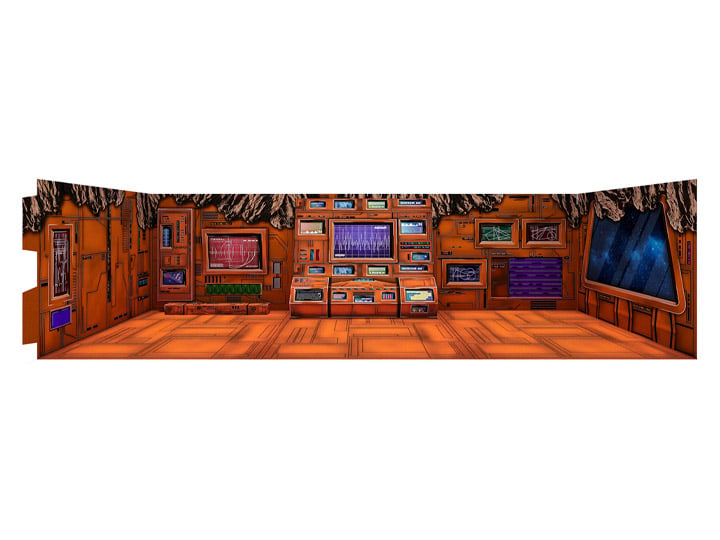 Deluxe Control Center 2.0 1/12 Scale Pop-Up Diorama Gallery Image 1