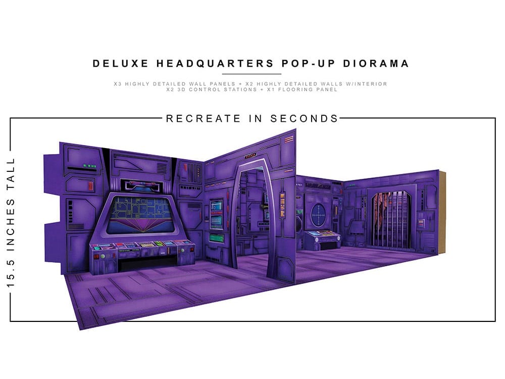 Deluxe Headquarters 1/12 Scale Pop-Up Diorama Gallery Image 6