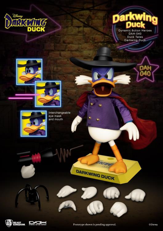 Darkwing Duck Dynamic 8ction Heroes DAH-040 Darkwing Duck Gallery Image 11