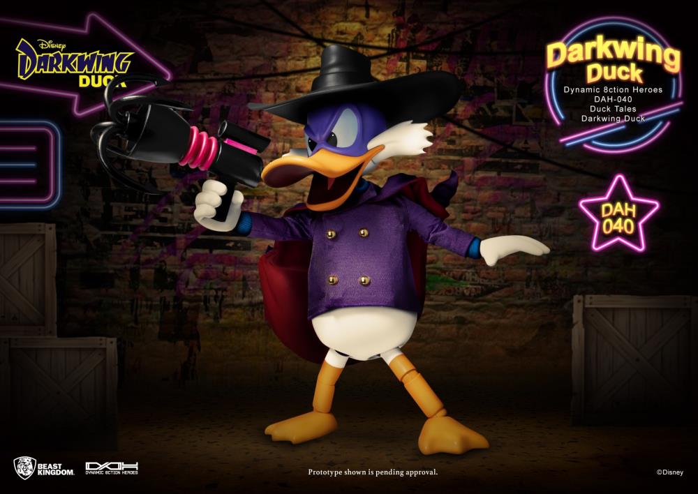 Darkwing Duck Dynamic 8ction Heroes DAH-040 Darkwing Duck