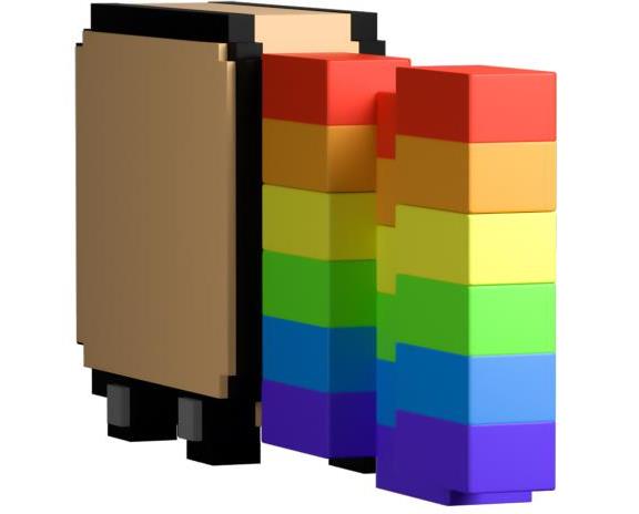Nyan Cat Meme Collection Vinyl Figure Gallery Image 5