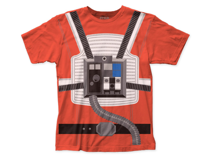 Star Wars Luke Pilot Suit Costume T-Shirt Gallery Image 1