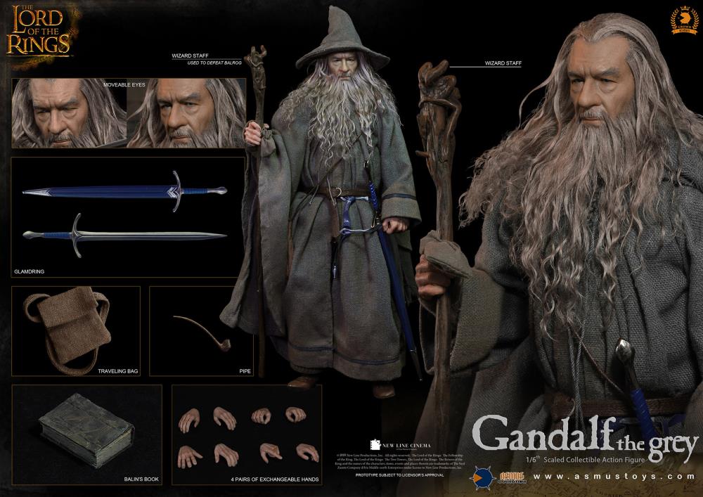 The Lord of the Rings The Crown Series Gandalf 1/6 Scale Figure Gallery Image 22