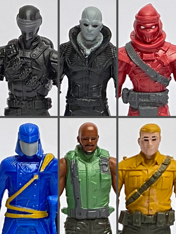 G.I. Joe フィギュア 6体セット G.I. Joe 2.5