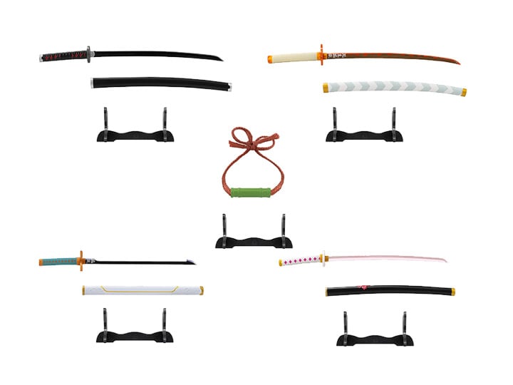 Demon Slayer: Kimetsu no Yaiba Nichirin Swords Collection Box of 10 Swords Gallery Image 1