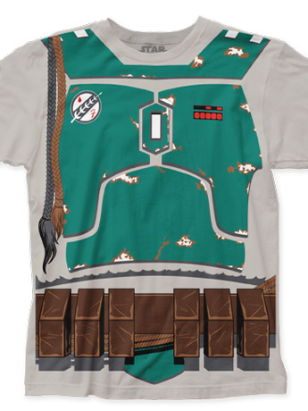 Star Wars Boba Fett Costume T-Shirt Gallery Image 2