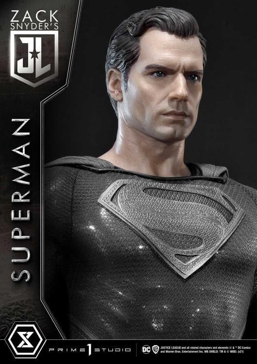 Zack Snyder's Justice League Museum Masterline Superman (Black Suit) 1/3 Scale Limited Edition Statue Gallery Image 14