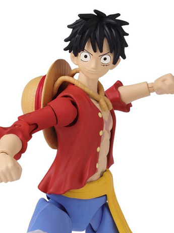One Piece Anime Heroes Monkey D. Luffy Action Figure Gallery Image 2