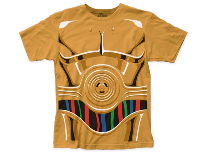Star Wars C-3PO Costume T-Shirt Gallery Image 1