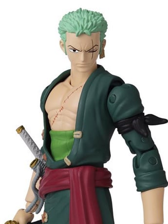 アニメ einie & ROZEO EMBLEM Letter #1 One Piece Anime Heroes Roronoa Zoro Action Figure