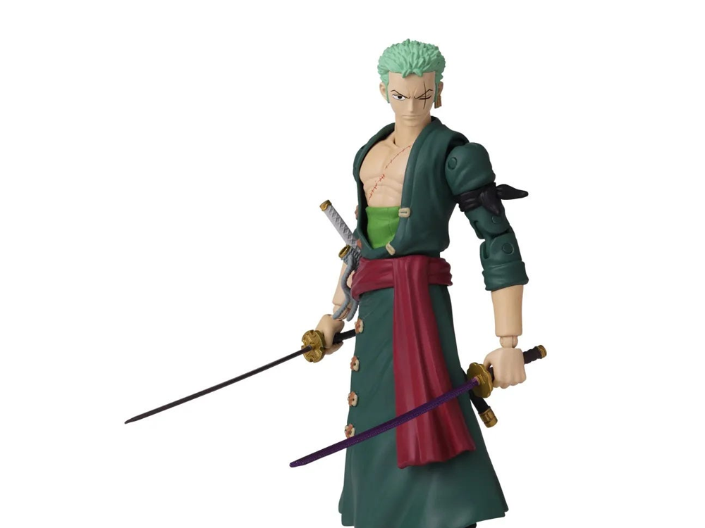 One Piece Anime Heroes Roronoa Zoro Action Figure Gallery Image 1