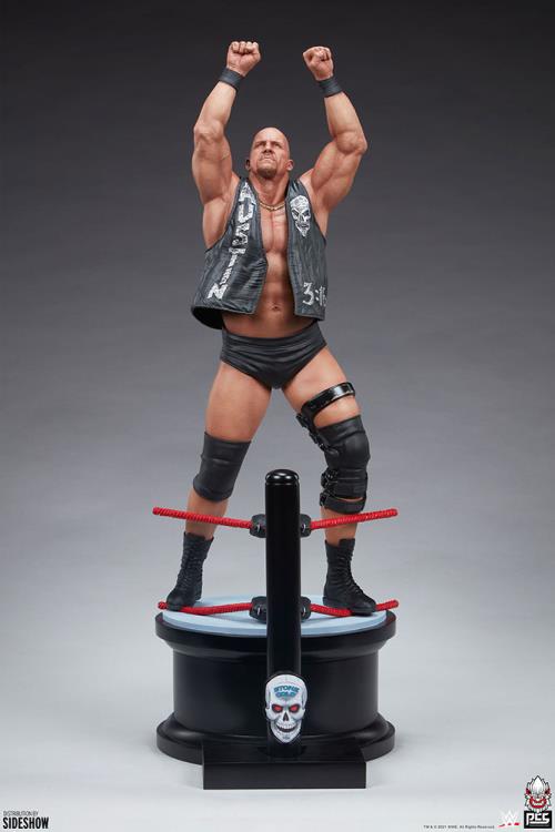 WWE Stone Cold Steve Austin 1/4 Scale Limited Edition Statue Gallery Image 3