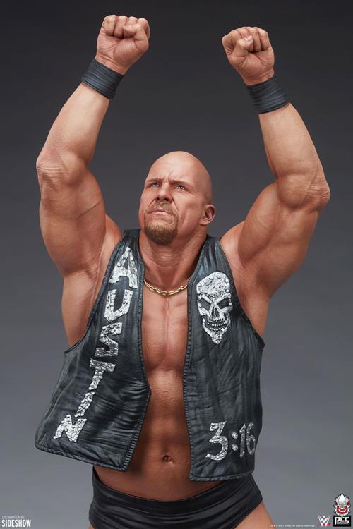 WWE Stone Cold Steve Austin 1/4 Scale Limited Edition Statue Gallery Image 11