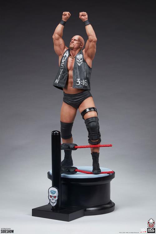 WWE Stone Cold Steve Austin 1/4 Scale Limited Edition Statue Gallery Image 7