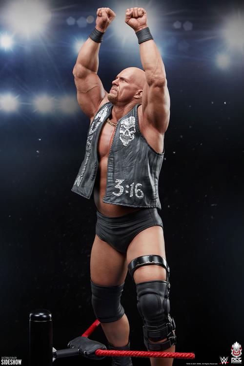 WWE Stone Cold Steve Austin 1/4 Scale Limited Edition Statue Gallery Image 14
