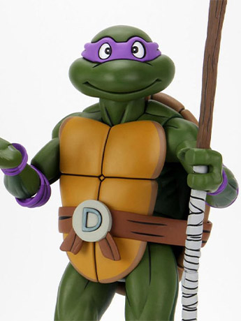 Donatello Delle Tartarughe Ninja, Action Figure Da 18 Cm, Collezionabile E Resistente