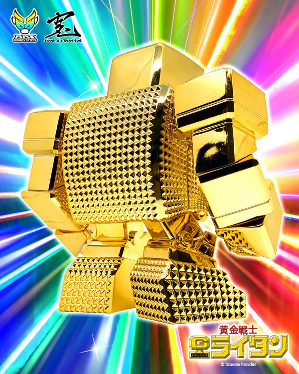 Golden Warrior Gold Lightan Bulkyz Gold Lightan Figure Gallery Image 6
