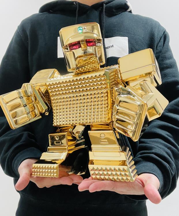 Golden Warrior Gold Lightan Bulkyz Gold Lightan Figure Gallery Image 10