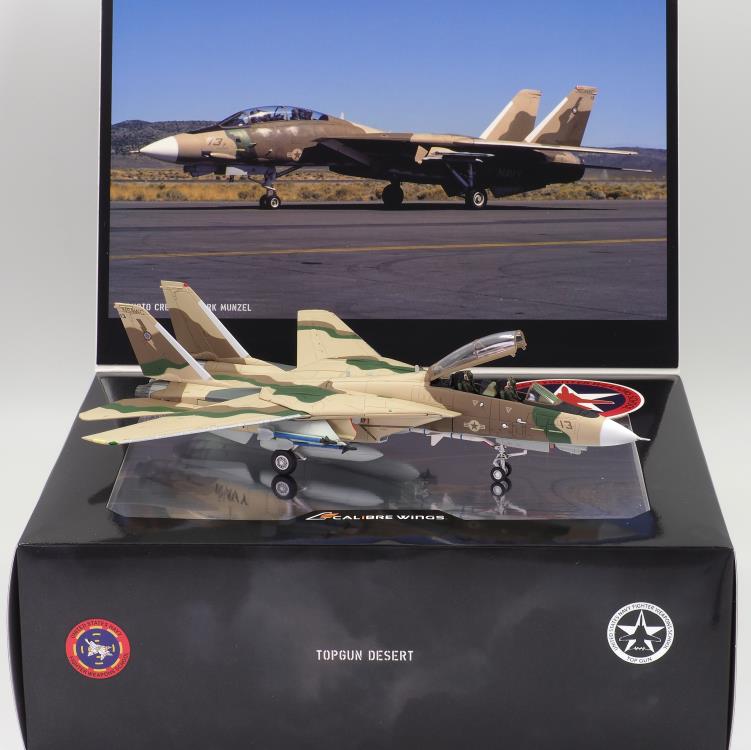 Classic Cats F-14A Tomcat FWS Miramar Desert 1/72 Scale Collectible Model Gallery Image 18