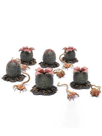 Aliens Egg & Facehugger (1986 Aliens Ver.) 1:18 Scale PX Previews