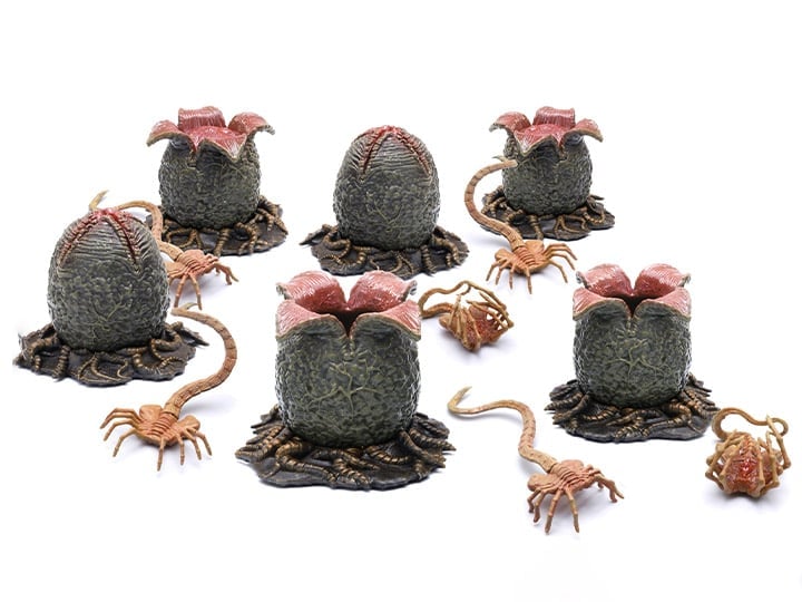 Aliens Egg & Facehugger (1986 Aliens Ver.) 1:18 Scale PX Previews