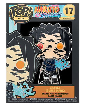 Pop! Pins: Naruto - Sasuke Uchiha (Curse Mark) Gallery Image 4