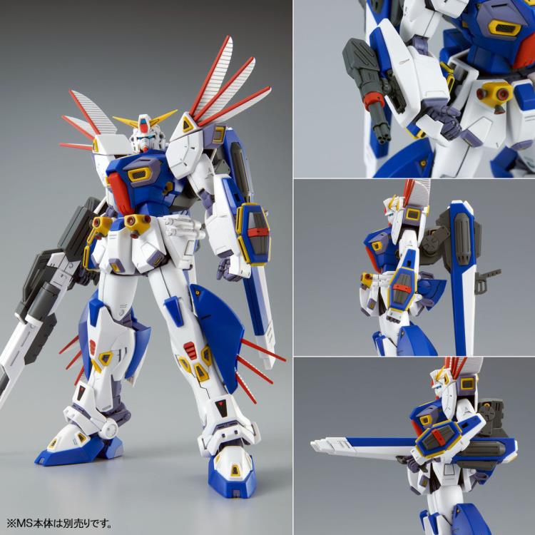 Mobile Suit Gundam F90 MG F90 Gundam F90 Mission Pack R & V Types Exclusive 1/100 Scale Model Kit Gallery Image 8