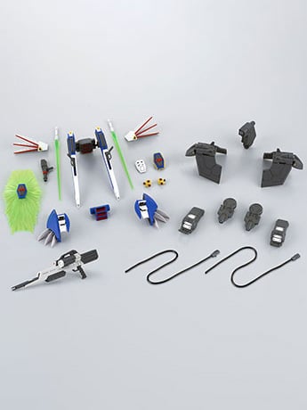 Mobile Suit Gundam F90 MG F90 Gundam F90 Mission Pack R & V Types Exclusive 1/100 Scale Model Kit Gallery Image 2