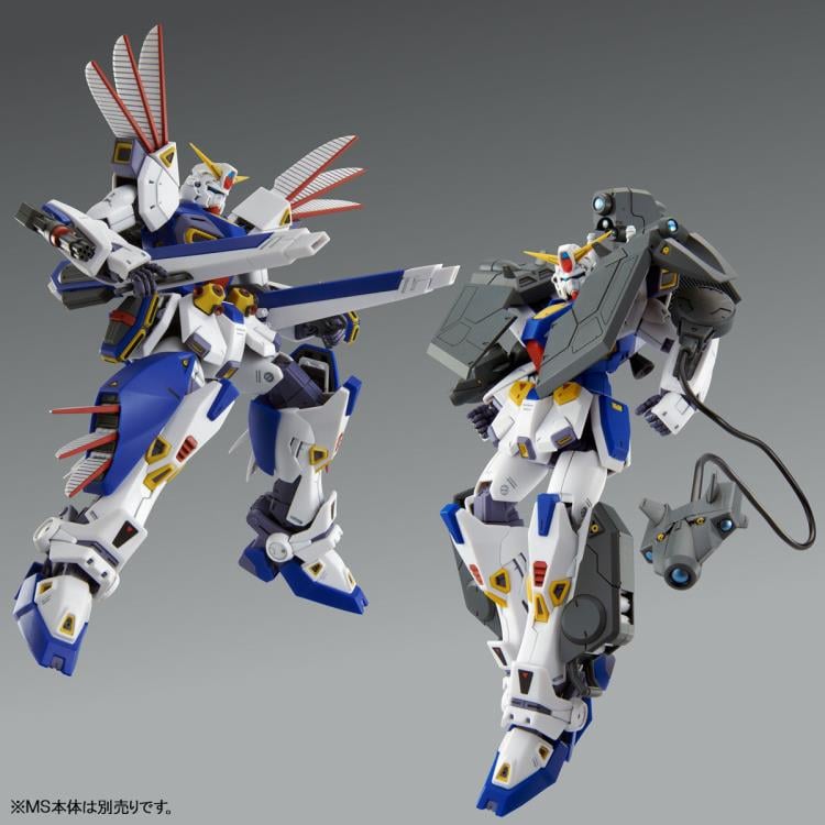 Mobile Suit Gundam F90 MG F90 Gundam F90 Mission Pack R & V Types Exclusive 1/100 Scale Model Kit Gallery Image 9