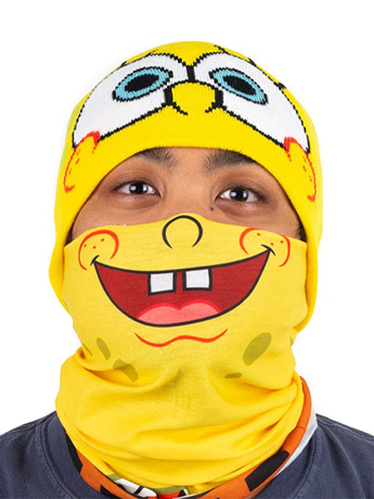 Spongebob Squarepants Beanie & Gaiter Set Gallery Image 2