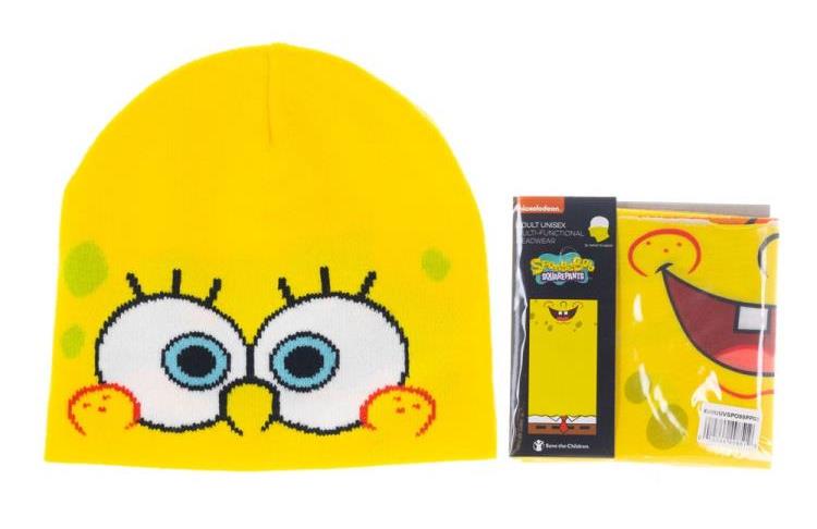 Spongebob Squarepants Beanie & Gaiter Set Gallery Image 7