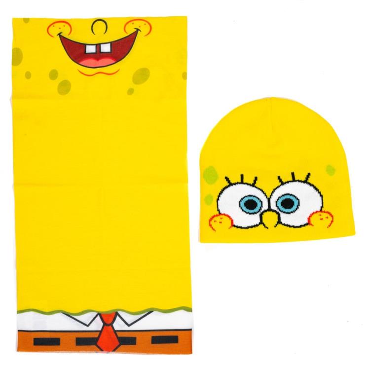 Spongebob Squarepants Beanie & Gaiter Set Gallery Image 3