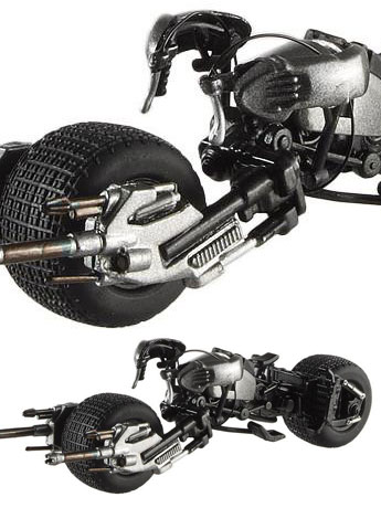 The Dark Knight Trilogy Hot Wheels Elite 1:43 Scale Bat-Pod Gallery Image 2