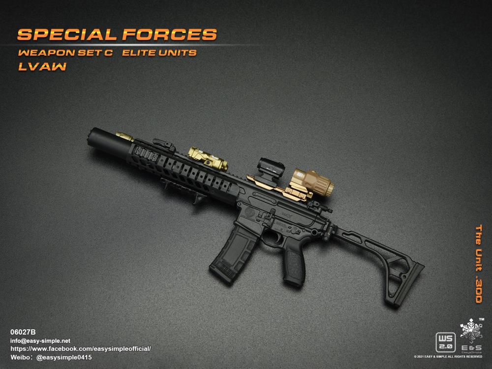 Special Forces C Elite Units LVAW 1/6 Scale Weapon Set B The Unit .300 Gallery Image 6