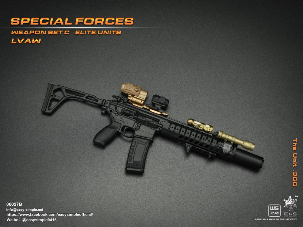 Special Forces C Elite Units LVAW 1/6 Scale Weapon Set B The Unit .300 Gallery Image 5