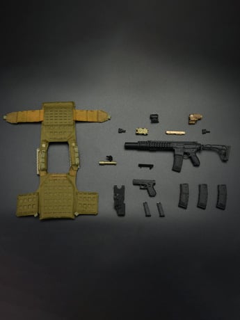 Special Forces C Elite Units LVAW 1/6 Scale Weapon Set B The Unit .300 Gallery Image 2