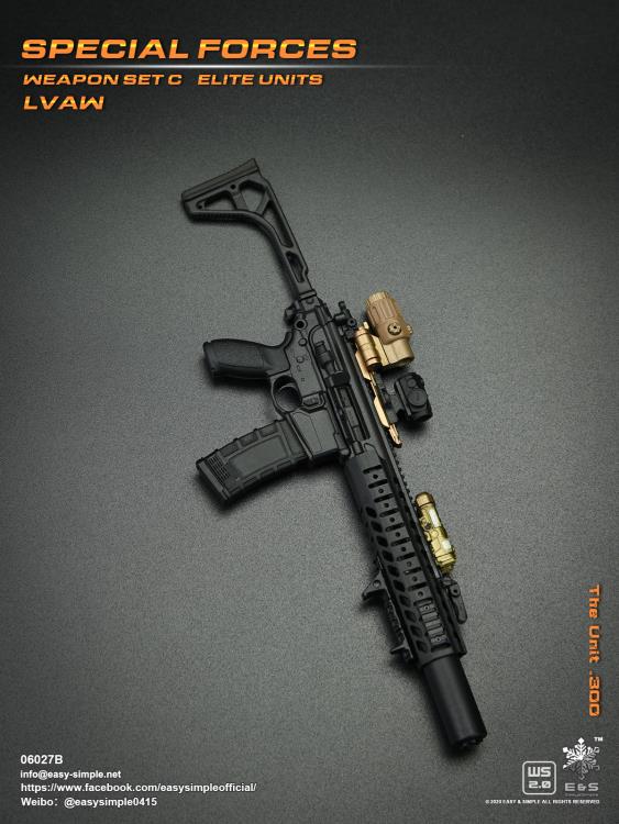 Special Forces C Elite Units LVAW 1/6 Scale Weapon Set B The Unit .300 Gallery Image 3