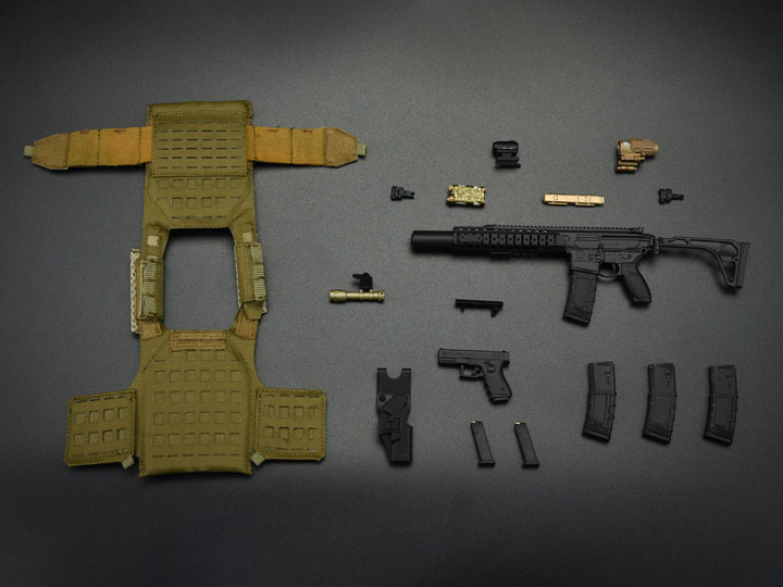 Special Forces C Elite Units LVAW 1/6 Scale Weapon Set B The Unit .300 Gallery Image 1