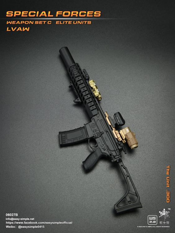 Special Forces C Elite Units LVAW 1/6 Scale Weapon Set B The Unit .300 Gallery Image 7