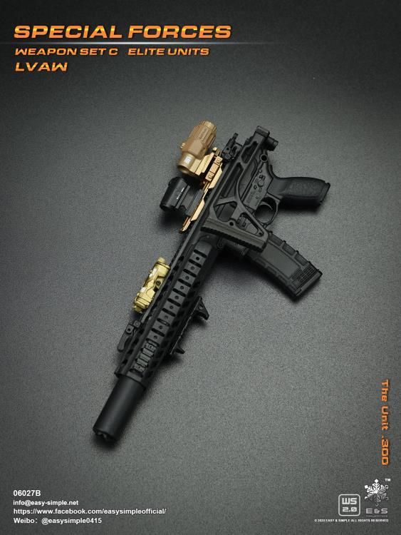 Special Forces C Elite Units LVAW 1/6 Scale Weapon Set B The Unit .300 Gallery Image 4