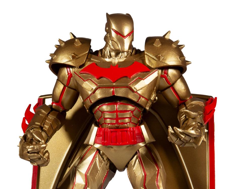 Batman and Robin DC Multiverse Batman (Hellbat Suit Gold Ver.) Action Figure Gallery Image 4