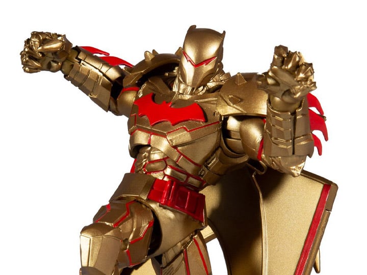 Batman and Robin DC Multiverse Batman (Hellbat Suit Gold Ver.) Action Figure Gallery Image 1