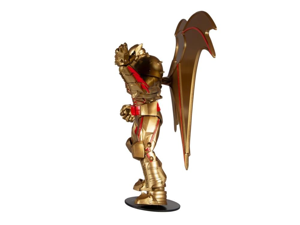 Batman and Robin DC Multiverse Batman (Hellbat Suit Gold Ver.) Action Figure Gallery Image 6
