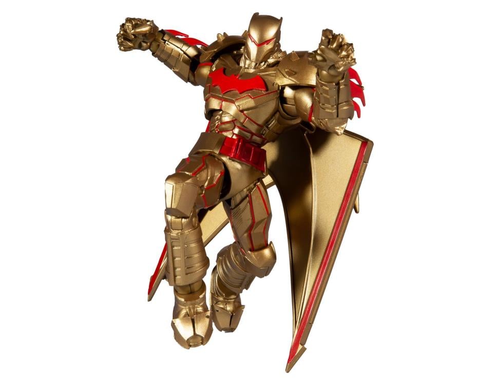 Batman and Robin DC Multiverse Batman (Hellbat Suit Gold Ver.) Action Figure Gallery Image 3